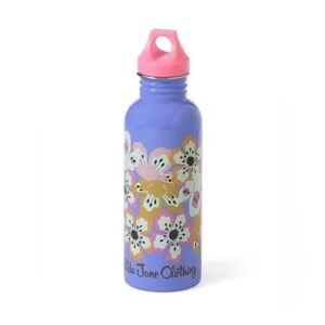 New! Matilda Jane purple floral water bottle 25oz.